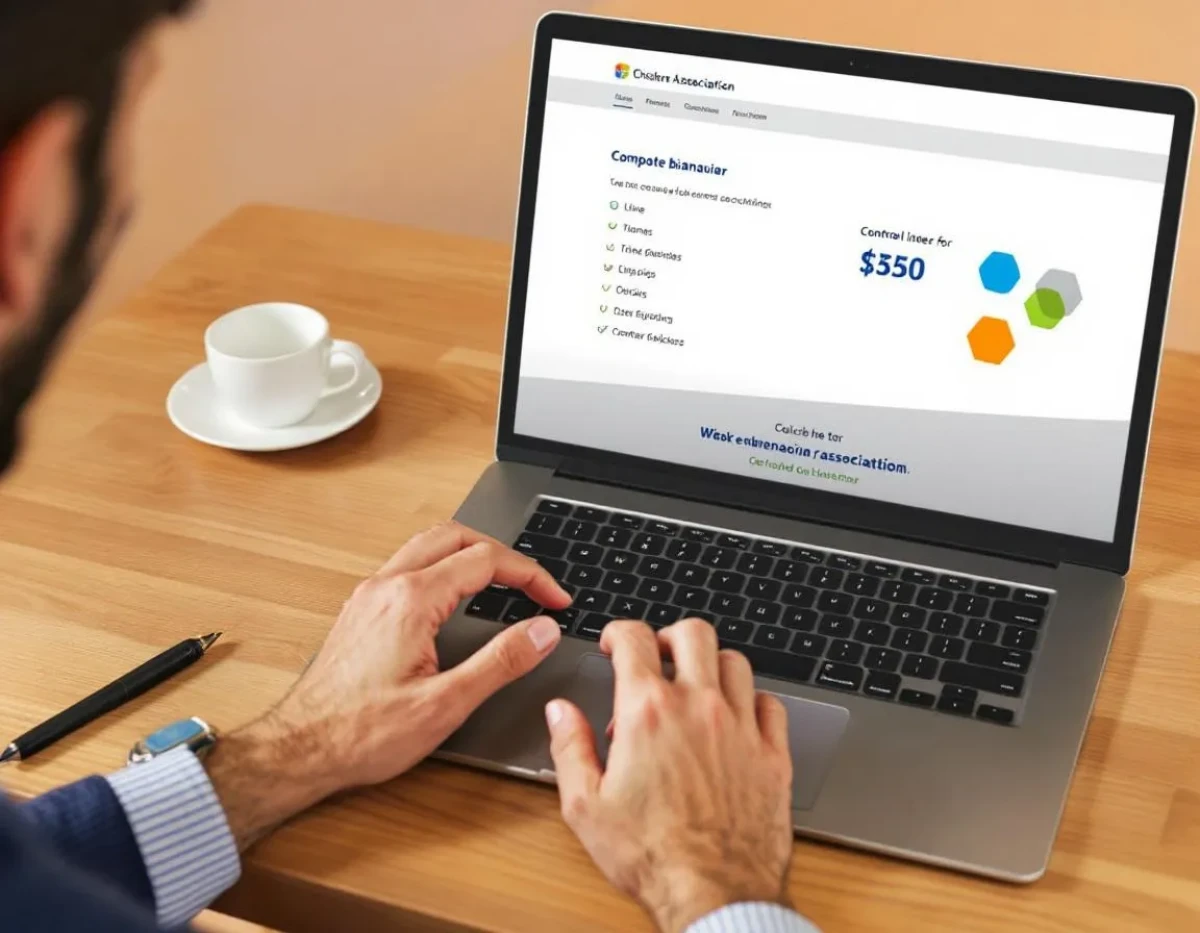 Compte bancaire association en ligne et règles de contrôle interne